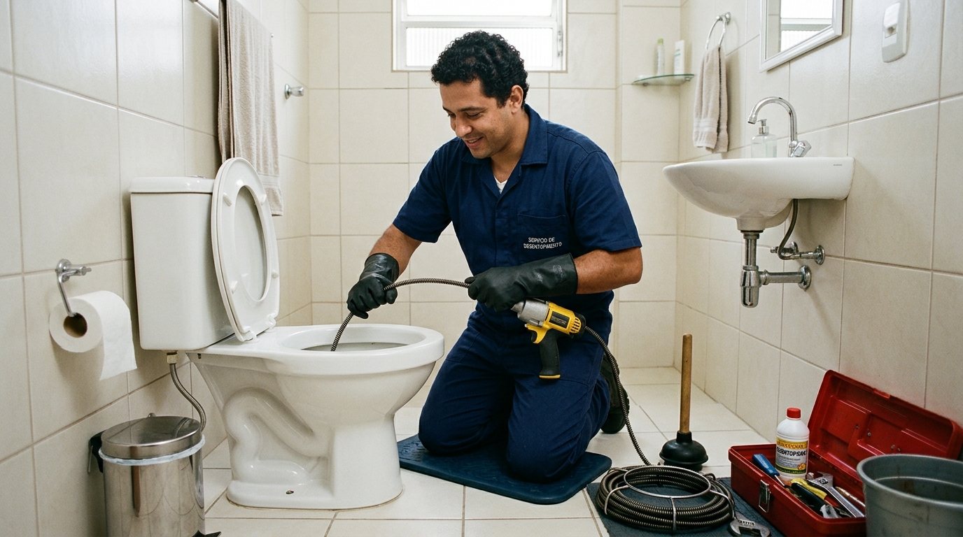 Atendimento em Vaso Sanitário em Governador Valadares‑MG