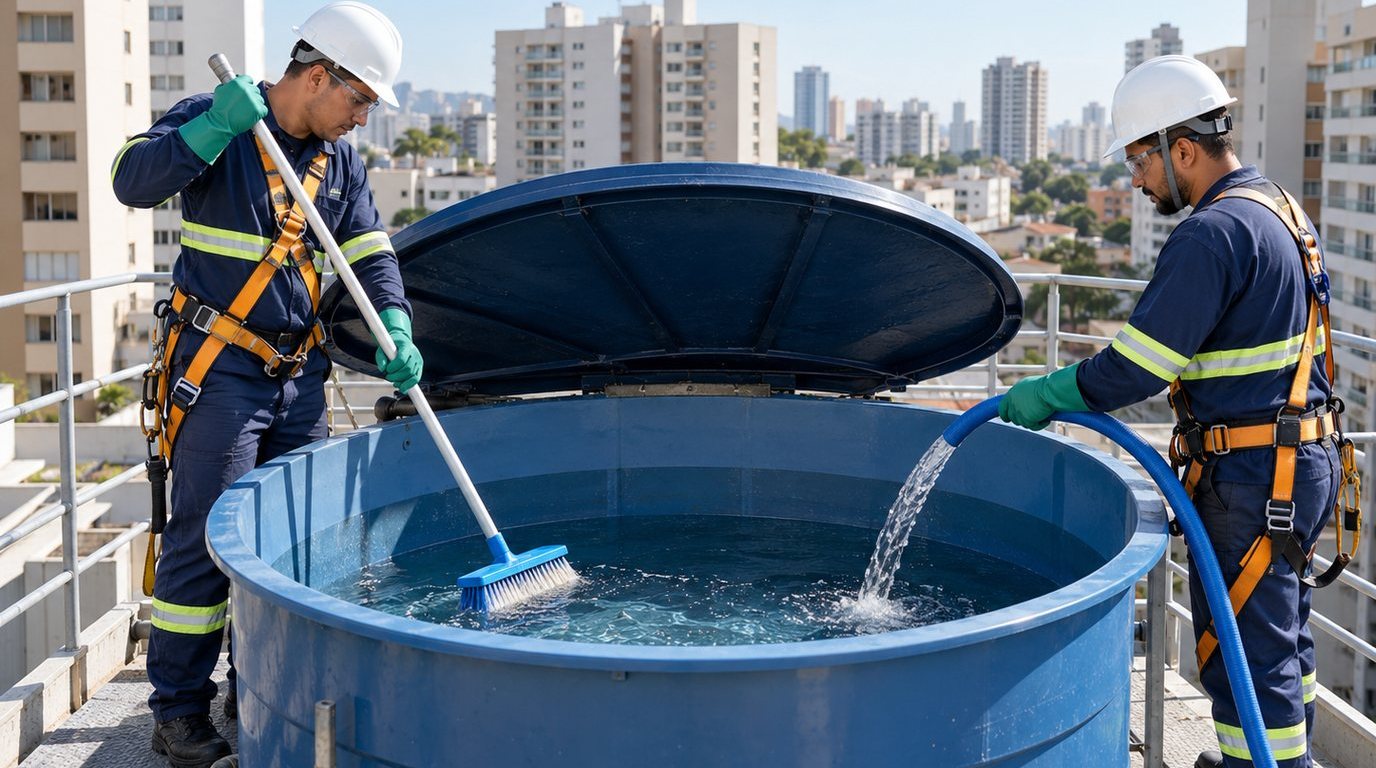 Reservatório de Condomínio em Governador Valadares‑MG